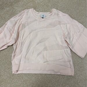 Cabi Shy Sweater-Blush, Medium